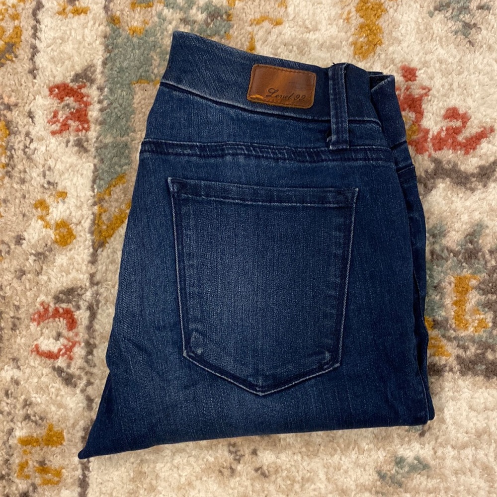 Level 99 Lily Crop Skinny Straight Jeans